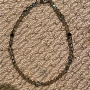 9 inch ankle bracelet, beaded
